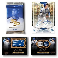 Topps Ohtani 大谷翔平 50轟 50盜 紀念卡 裝備 球員卡包 五張入