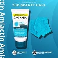Amlactin Foot Repair Cream with 15% Lactic Acid For Rough, Dry Feet (85g + Free Moisturizing Socks)