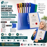 SSD A4 Management File Basic Management File D-320A (Extra Thick) Office Student Paper School Colleg