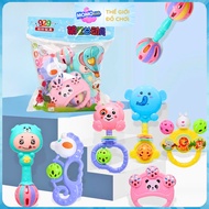 7 Piece Animal Dice Toy Set Plays Fun Music, Stimulates Baby's Movement and Senses, Safe for Babies
