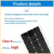❥ ✎ ☪ 【QUALFULL】100Watts  Monocrystallne Solar Panel Class-A Solar Panel World's Top Manufacturers