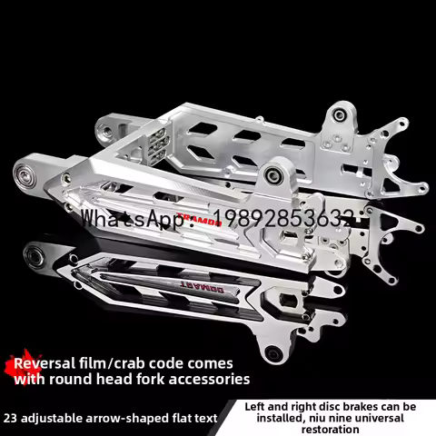 23 Adjustable Arrow-Shaped Flat Forks Suitable for Modified Niu N1s U2 No. 9 Mechanic F90 Miracle Co