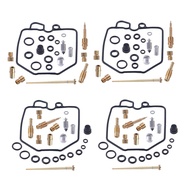 DWCX 4 Sets Motorcycle Carburetor Carb Repair Rebuild Kit Fit for Honda CB750 CB750C CB750K CB750SC 
