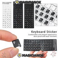 MAGICIANOK Hebrew Letter Water-proof Laptop Desktop Computer Alphabet Layout