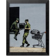 【班克西】Banksy LOOTERS MASTERS 含框複製畫