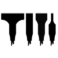 4Pcs Saber Saw Blade Electric Reciprocating Saw Blade Removal Wall Scraper