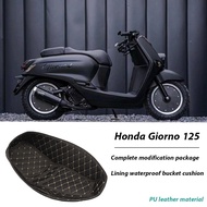 Suitable for Honda Giorno125 Motorcycle Modified Seat Bucket Lining Seat Bucket Cushion PU Leather W