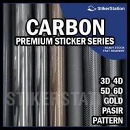 CARBON STICKER - 3D Carbon 4D Carbon 5D Carbon 6D Carbon Gold Carbon Fiber Vinyl Car Wrap Sheet Roll