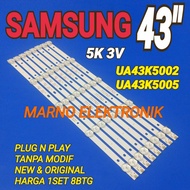 LAMPU BL BACKLIGHT LED TV SAMSUNG UA43K5002AK UA43K5002 UA 43K5002 AK