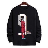 Darwin Nunez Crewneck Sweater Made of Cotton Fleece