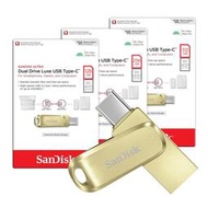 SanDisk Ultra Luxe 128G 256G 512G USB Type-C OTG 香檳金 雙用 隨身碟