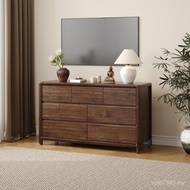 Living Room Storage Cabinet Bucket Dining Room Chinese Bedroom Solid Wood Drawer Cabinet Chest of Dr