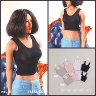 New Product CCTOYS 1/6 Soldier CC004 Women's Base Sports Vest Short Shirt Trendy Ready Stock 0PIE