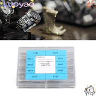 LUOYAO1 Watch Winding Stems, Silvery Stainless Steel Wristwatch Extension Rod, Watch Winding Stem Ex