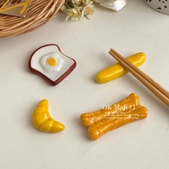 Creative Tableware Chopstick Rest Chopstick Rest High-Appearance Chopstick Rest Rest Cute Table Deco