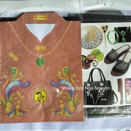 Brocade clothing set/Ao dai set, ao dai set with accessories