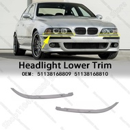 Headlight Lower Molding Trim For 1996-2003 Chass E39 BMW 525i 528i 530i 540i 540iP M5 51138168809 51