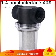 OPPO 20/25/32mm Irrigation Pipe Filter Garden In Line Water Pump Purification Tool