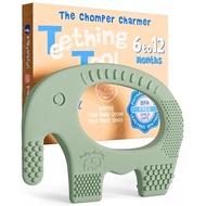 Baby Elefun Baby Teething Toys 5X  Zero Delay 6-12 Months Olive