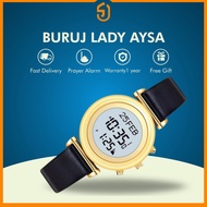 Buruj Lady Aysa- Qiblat Watch Jam Azan Buruj Watch Jam Buruj Jam Kiblat Jam Solat Buruj Watches