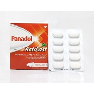 Ready Stock Panadol Active Fast 500 MG (10 Tablet) Fever Pain Relief Daily Essential 现货
