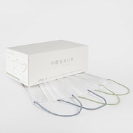 CSD中衛~成人平面醫療口罩(30片／盒)若芽綠x15片+露草藍x15片(Simply white-ish)