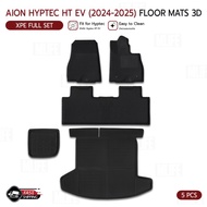 MLIFE - พรมปูพื้นรถยนต์ GAC Aion Hyptec HT EV ปี 2024-2025 Premium Quality เข้ารูปแบบ 3D ปกป้องพื้นร