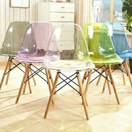 Eames transparent chair