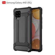 Carristo Samsung Galaxy A42 5G Rugged Armor Protection Case Cover Hard Phone Mobile Casing Shockproo