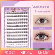 BQI Glue Free Self Adhesive False Eyelash Extension Set With Tweezers For Beginners