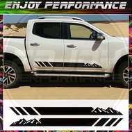 2PCS Car Door Side Stickers For Nissan Navara NP300 D21 D22 D23 D40 Accessories Tuning PIckup OFF RO