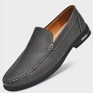 Genuine Leather Mens Shoes Classics Business Dress Shoes Moccasins Slip on Loafers Driving Shoes for