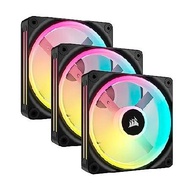 CORSAIR iCUE LINK QX120 RGB スターターキット 120mm PWM RGB PCケースファン (ファン3個、iCUE LINK システムハブ・ケーブルセット) CO-9051