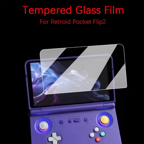 For Retroid Pocket Flip2 Tempered Glass Screen Protector for Retroid Flip 2 RPF2 Console 9H HD Tempe