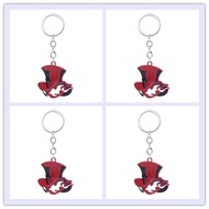 Persona 5 Phantom Thiefs Keychain Necklace Red Cartoon Magic Hat Creative Pendant