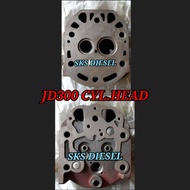 [ Ready Stock] Jd300 Jd-300 Jd 300 Cylinder Head Only Deksel Kop Mesin