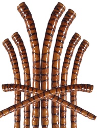 tongkat jalan tongkat terapi kaki bahan bambu cendani sisik naga super 100vm