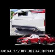 HONDA CITY '2021 HATCHBACK REAR DIFFUSER RS ABS