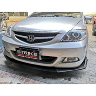 ☾Honda City GD 2003 to 2008 Front Bumper Chin Diffuser