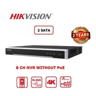 HIKVISION CCTV 8CH / 8 CHANNEL DS-7608NI-Q2 NVR NETWORK RECORDER (UP TO 8CH IP VIDEO)