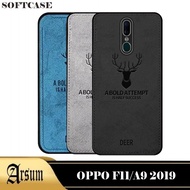 DEER Case Oppo F11 A9 A9x 2019 Softcase Motif Jeans Casing Handphone hardcase silicon latest