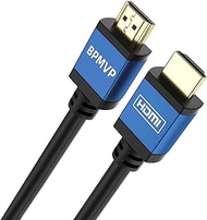BPMVP 4K HDMI Cable 15 ft (4.57m) Ultra HD High Speed 4K60Hz HDMI 2.0 Cable Support 4K,2160P,1080P,3D,Ethernet and Audio Return (ARC), HDR,Bandwidth 18Gbps, HDCP2.2