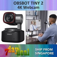 OBSBOT TINY 2 4K WebcamTH99 T45G