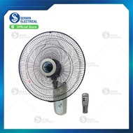 Khind 16" Wall Fan with Remote Control WF16JR 挂壁扇 / 壁扇 Kipas Dinding