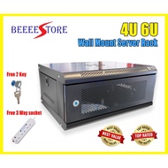 4U CCTV RACK 4U WALL MOUNT SERVER RACK (perforated door)500(W)X400(D)X265(H)MM 4U RACK CCTV RACK