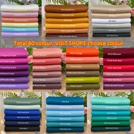 Paloma Pearl Skin Dull Satin Japan Bidang 44/45 Price For 0.5m Kain Pasang Hot Colour 2025