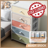 [Clearance] Perfect Bath 35cm PP Plastic Clothes Wardrobe Clothes Drawer Cupboard Toys Organizer Alm