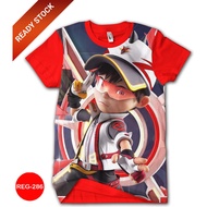 Boboiboy Supra 3D Clothes Boboiboy Children Galaxy REG-286