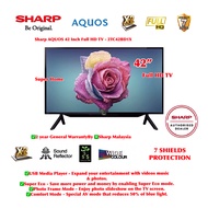 Sharp 42 inch Full HD LED TV 2TC42BD1X AQUOS 42 Inch LED TV / MYTV Box / Smart IPTV Box ((Delivery B