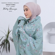 Mukena terusan parasut korea jumbo 2in1 motif cantik Mukena Mini